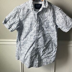 Monument, short sleeve button down dress shirt ￼